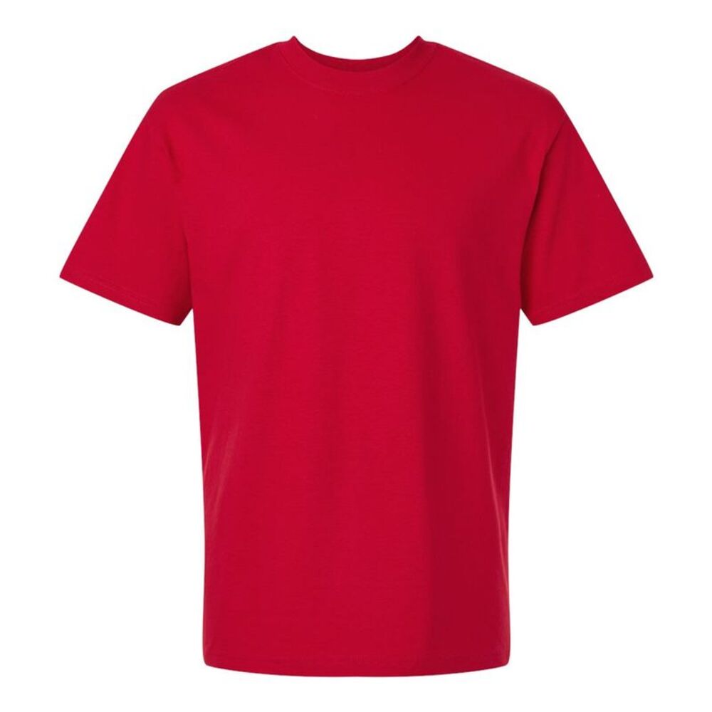 Gildan Unisex Adult Hammer Maxweight Cotton Blend T-Shirt / Cherry Red